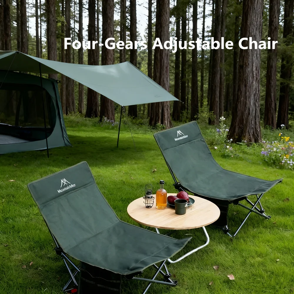 

Mountainhiker, складной шезлонг для кемпинга, портативное кресло для хранения, пляжное офисное кресло для сна, лежачий домашний стул для отдыха, ленивый стул