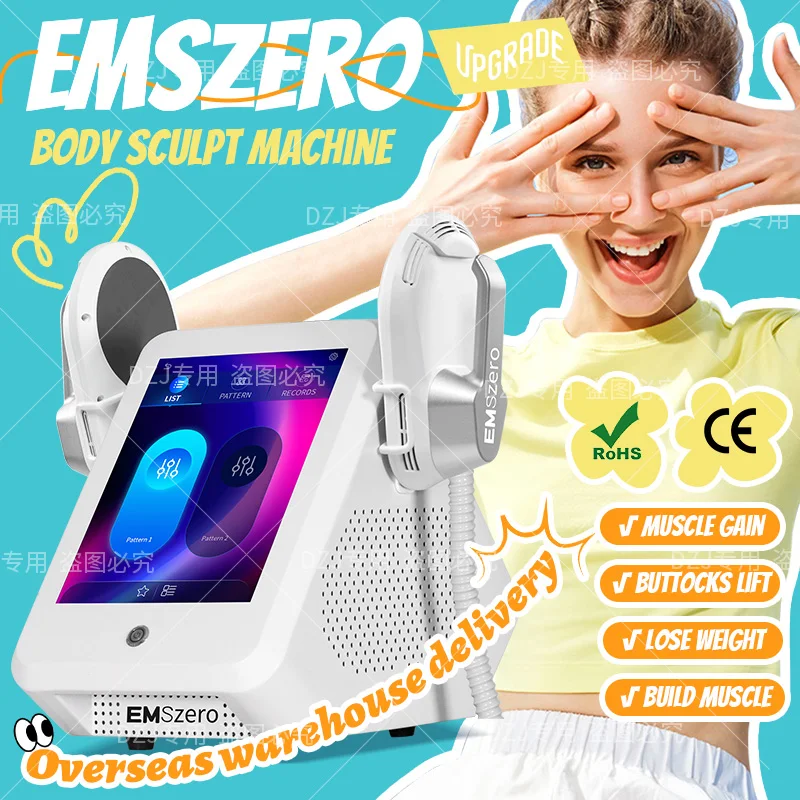 

EMSZERO Neo Emsslim Machine 6500W 15RF 200HZ Electromagnetic Body EMS Shaping Muscles Stimulating Fat Burning