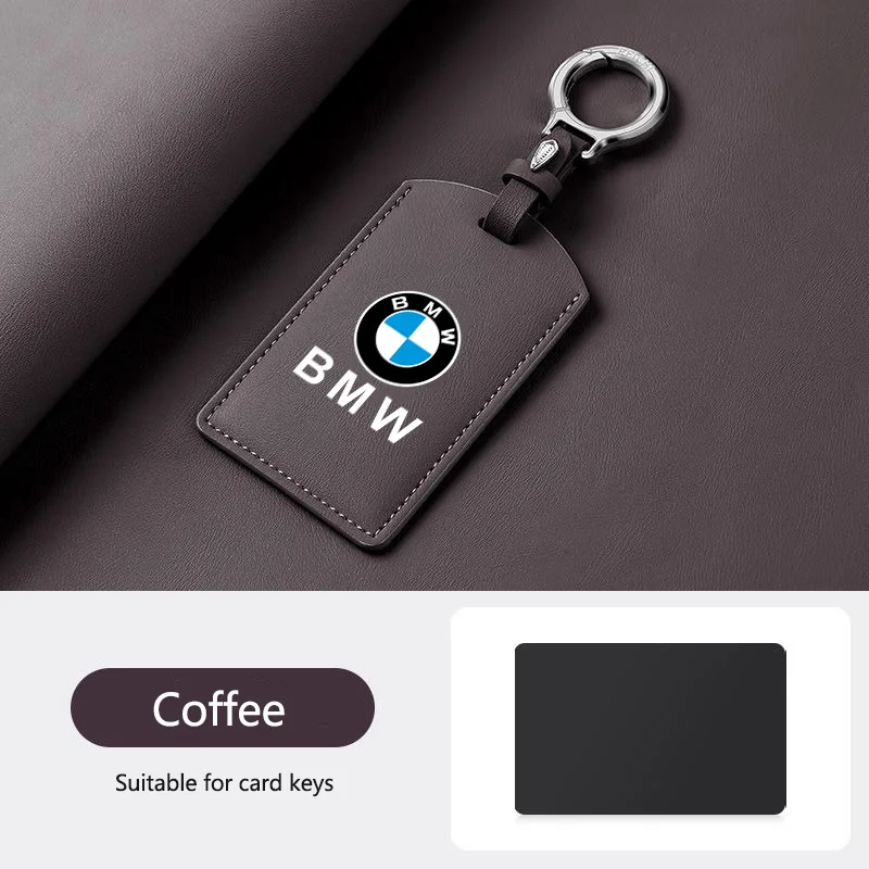 Leather Car NFC Card Key Case Cover Shell Holder For BMW 1 3 5 7 8 Series X1 X3 X5 X6 X7 F30 G20 F34 F31 G30 G01 F15 I3 M4 535le