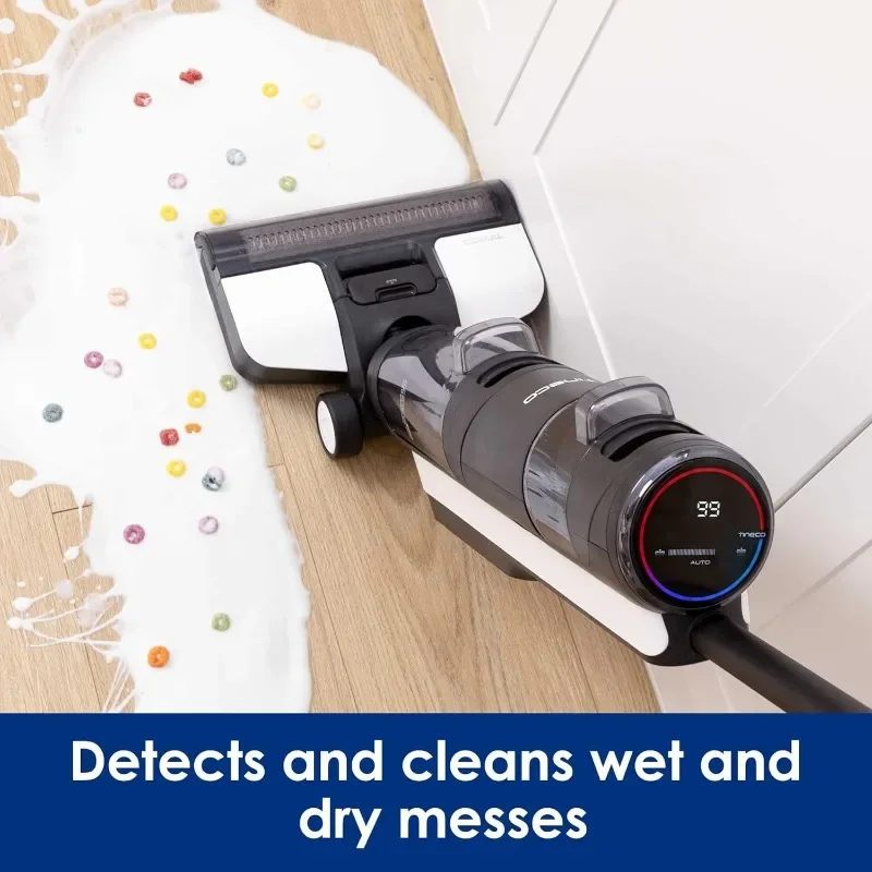 Floor ONE S3 Breeze draadloze hardhouten vloerenreiniger, lichtgewicht nat-droogstofzuigers voor het reinigen van meerdere oppervlakken