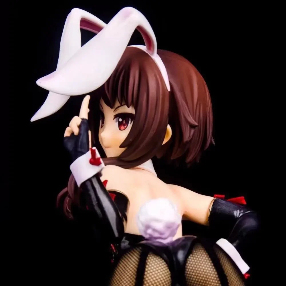 33cm Konosuba Megumin Anime Figure Bunny Girl Figures Sexy Girl PVC Statue Collection Room Desktop Decoration Ornament Toy Gifts