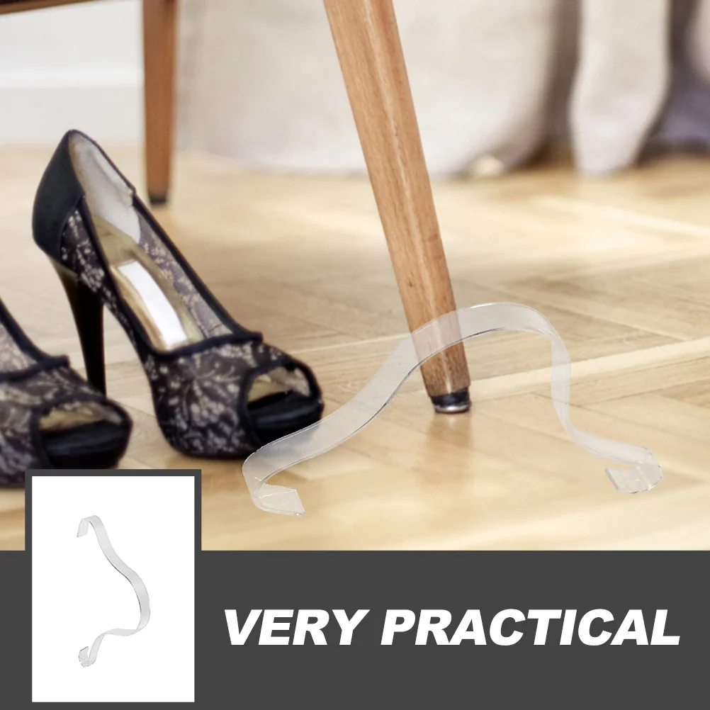 20Pcs Transparent Shoe Supports Sandal Display Inserts for Long Lasting Use Sandals Inner Support Shoe Display Inserts