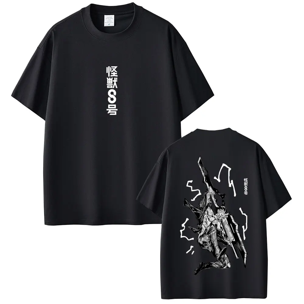 

Anime Kaiju No 8 Gen Narumi Graphic T-shirt Men's Women Fashion Oversized Crewneck T-shirts Men Casual Vintage Cotton T Shirts