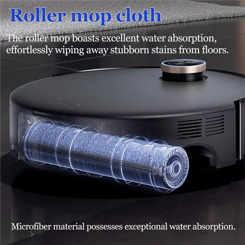 17PCS Spazzola principale Rullo Mop Sacchetti per la polvere Spazzola laterale per Dreame Mova Z60 Ultra Robot Aspirapolvere