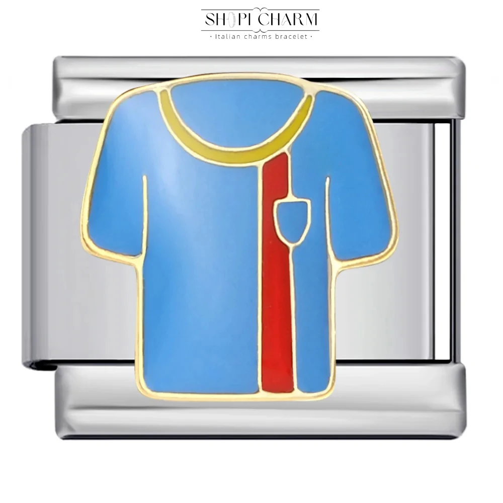 أزياء الرجال كرة القدم جيرسي الكأس صافرة ساعة توقيت الإيطالية سحر سوار الفولاذ المقاوم للصدأ صنع DIY بالجملة انخفاض الشحن