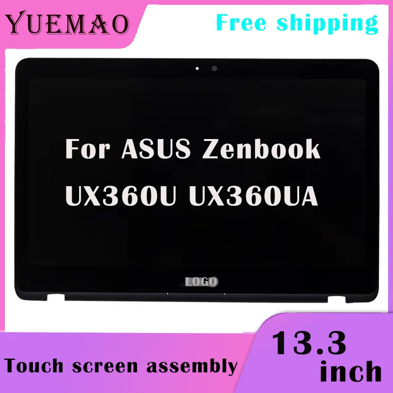 Polegada Laptop Lcd Assembléia Tela de Toque Nova Substituição para Asus Zenbook Ux360u Ux360 Ux360ua Fhd Qhd B133han02.7 13.3