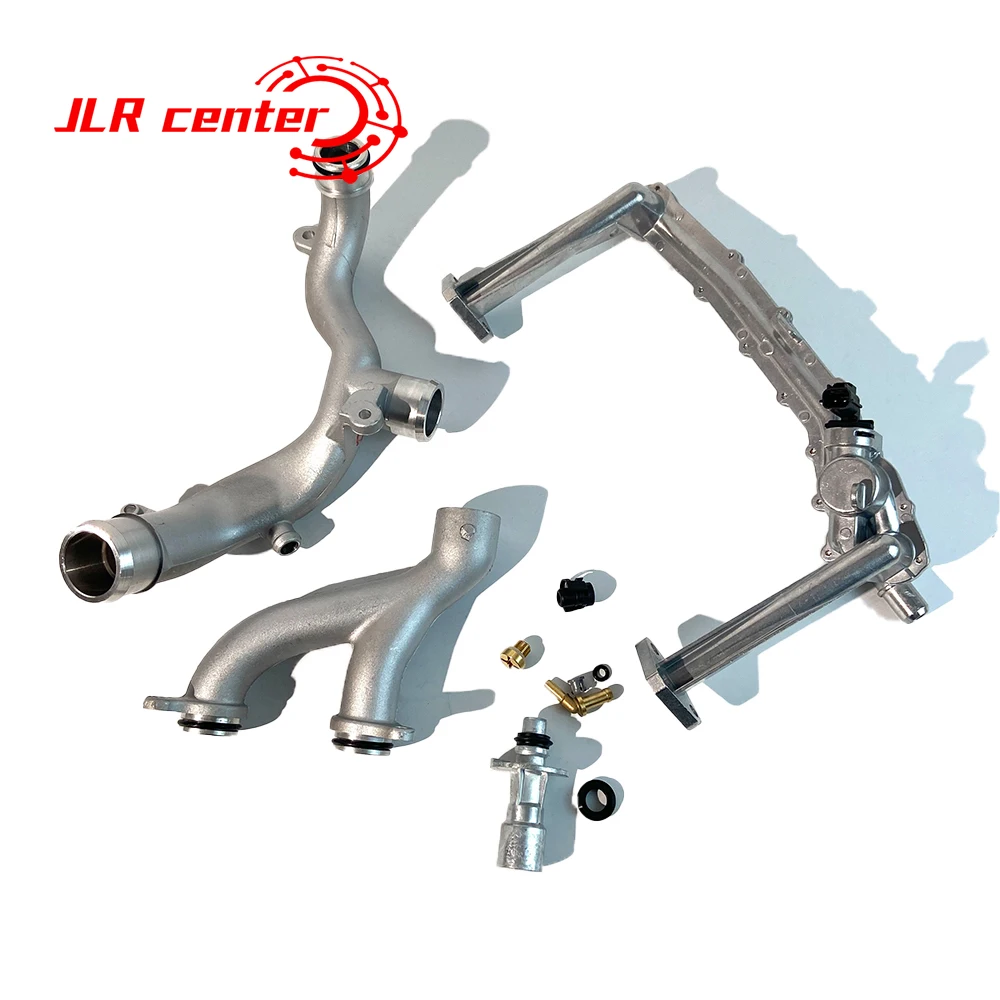 

The all-new Range Rover sport LR4 upgraded metal coolant water pipe system kit 3.0 V6 (AJ126)