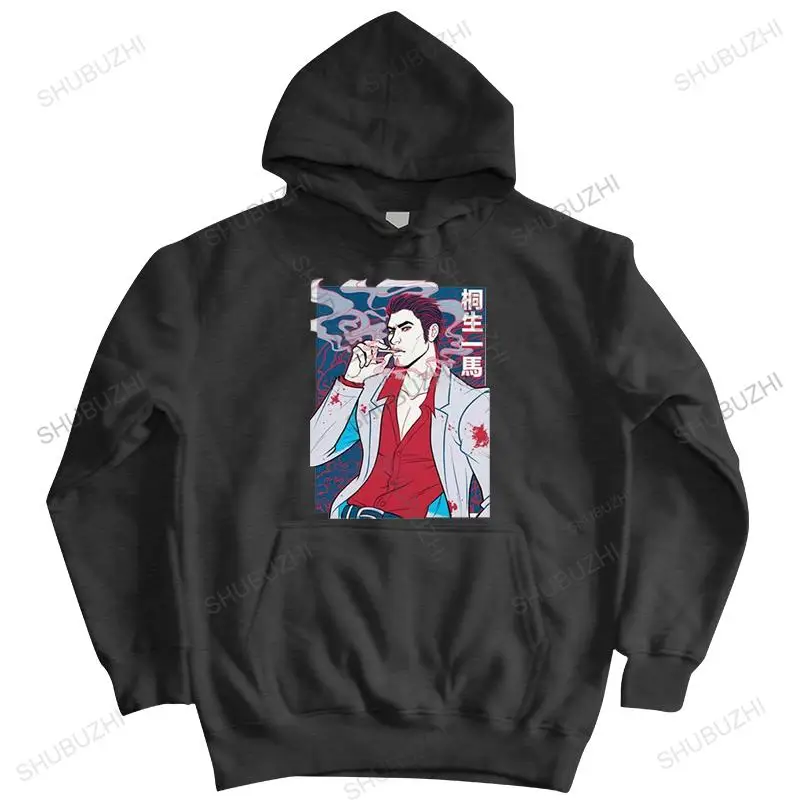 Dragon Of Dojima zipper Men Cotton pullover Handsome sweatshirt Tops warm coat Yakuza Japan Dragon Gangster Video Game hoody