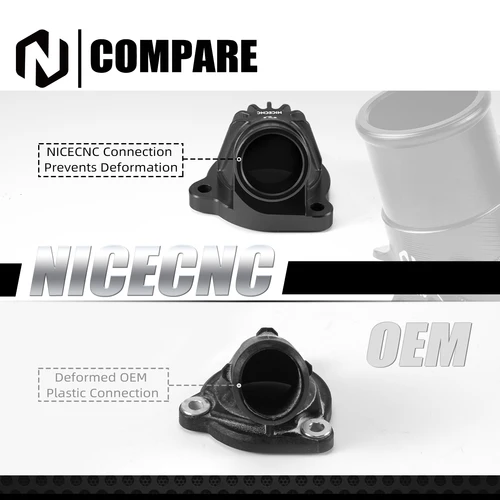 Imagen 2 del producto Para KTM 790 890 Adventure/R 790 890 Duke/R 2018-2025 carcasa del termostato conexión de tubería de agua Husqvarna Norden 901 2022-2025