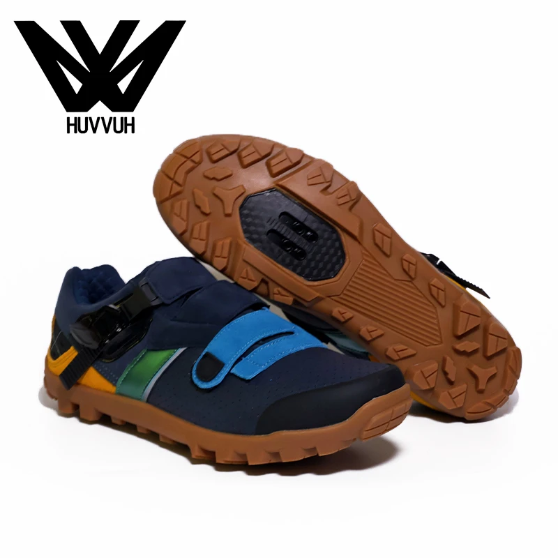 

XC/Trail/MTB Велосипедная обувь Tênis Masculino Мужские гравийные дорожные велосипедные кроссовки SPD Бутсы Система замшевой верхней обуви MTB MTB-181