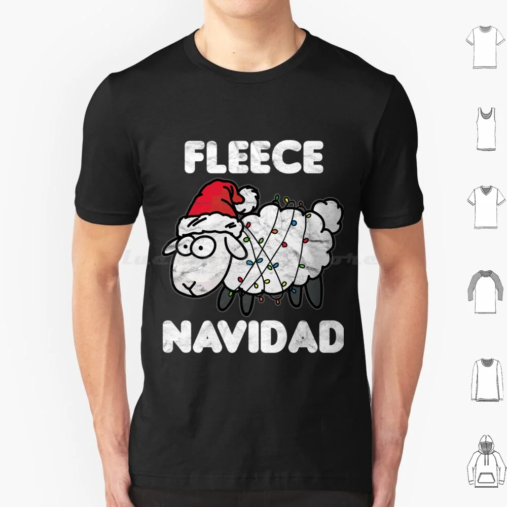Christmas-Fleece Navidad T-Shirt T Shirt Cotton Men Women DIY Print Navidad Christmas Christmas Navidad Merry Christmas