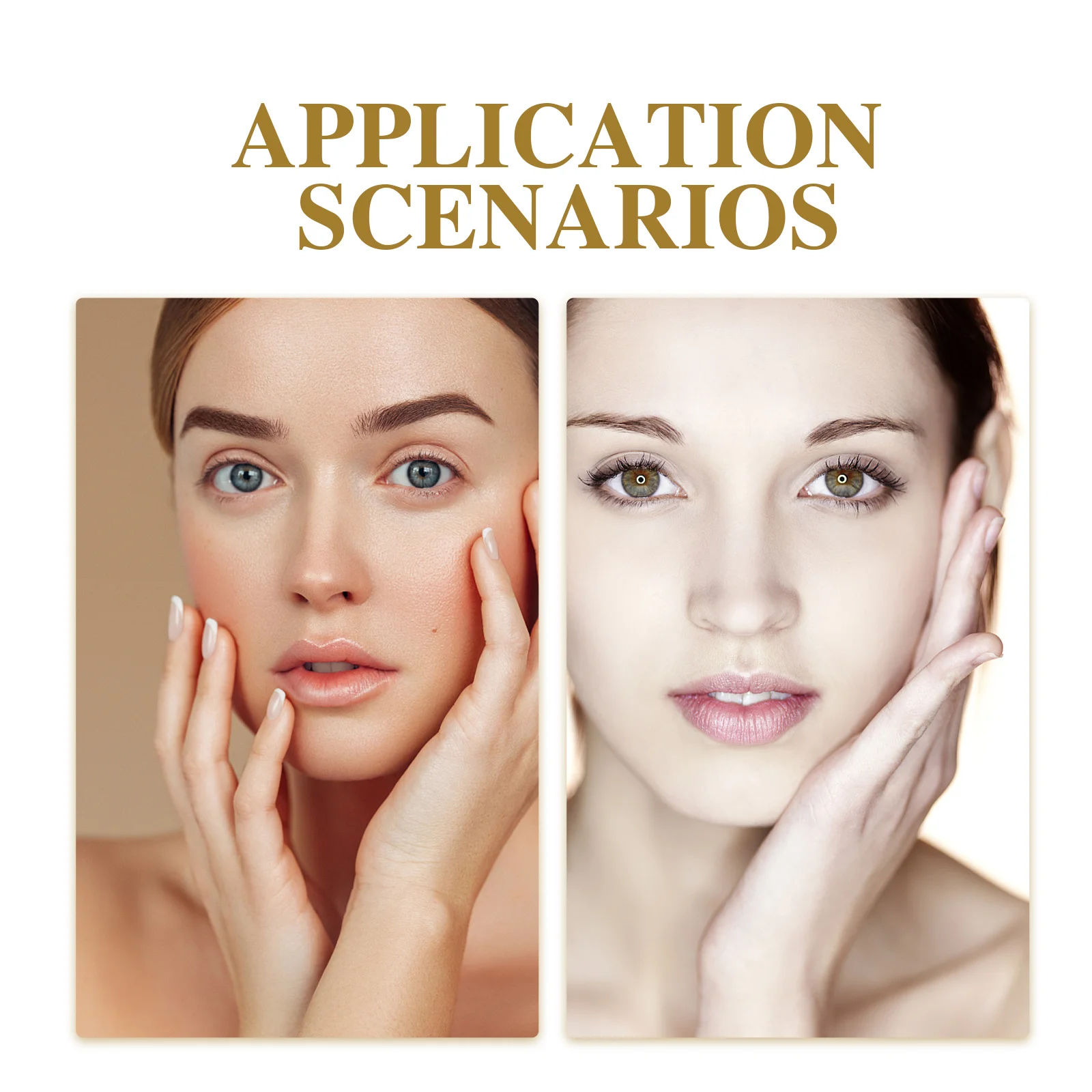 

Eye Massager Beauty Stick Cream Spoon Face Rod Zinc Alloy Lead-in Compact Facial