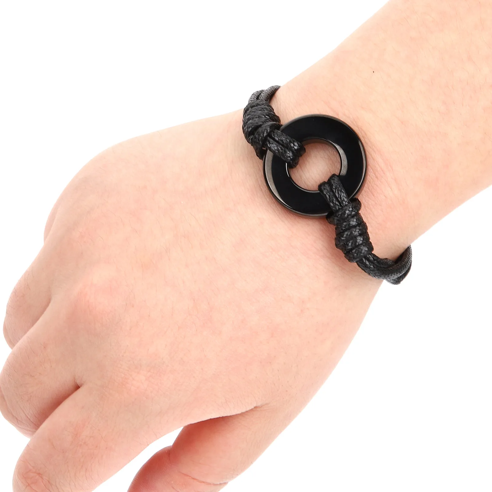 

Woven Ashes Urn Bracelet for Men Women Cremation Jewelry Keepsake Memorial Wrist Chain for Ashes Hair Perfume Storage Unique