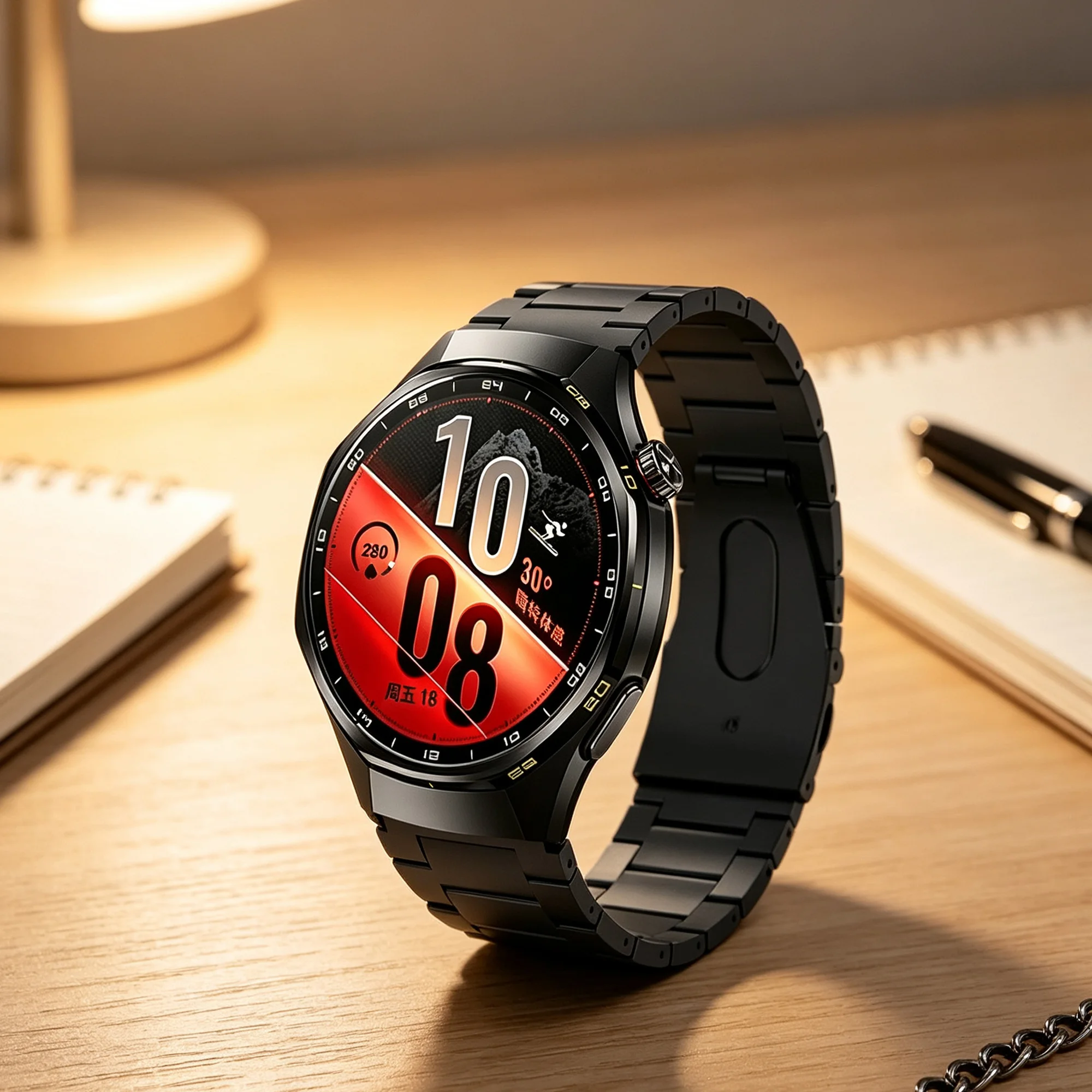22mm Titanium Metal Strap For Huawei Watch GT7 6 5 4 Pro 46mm Lightweight Soft Bracelet For Amazfit Bip/Active Max Balance 3 2