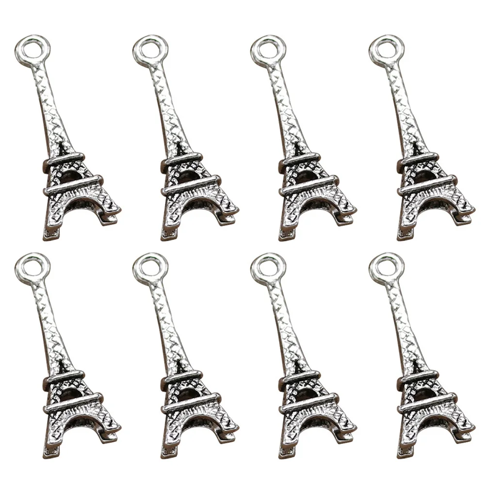 50 قطعة سحر قلادة سبيكة شكل فريد دائم لقلادة سوار DIY صنع المجوهرات مجموعة سبيكة قلادة سحر #6