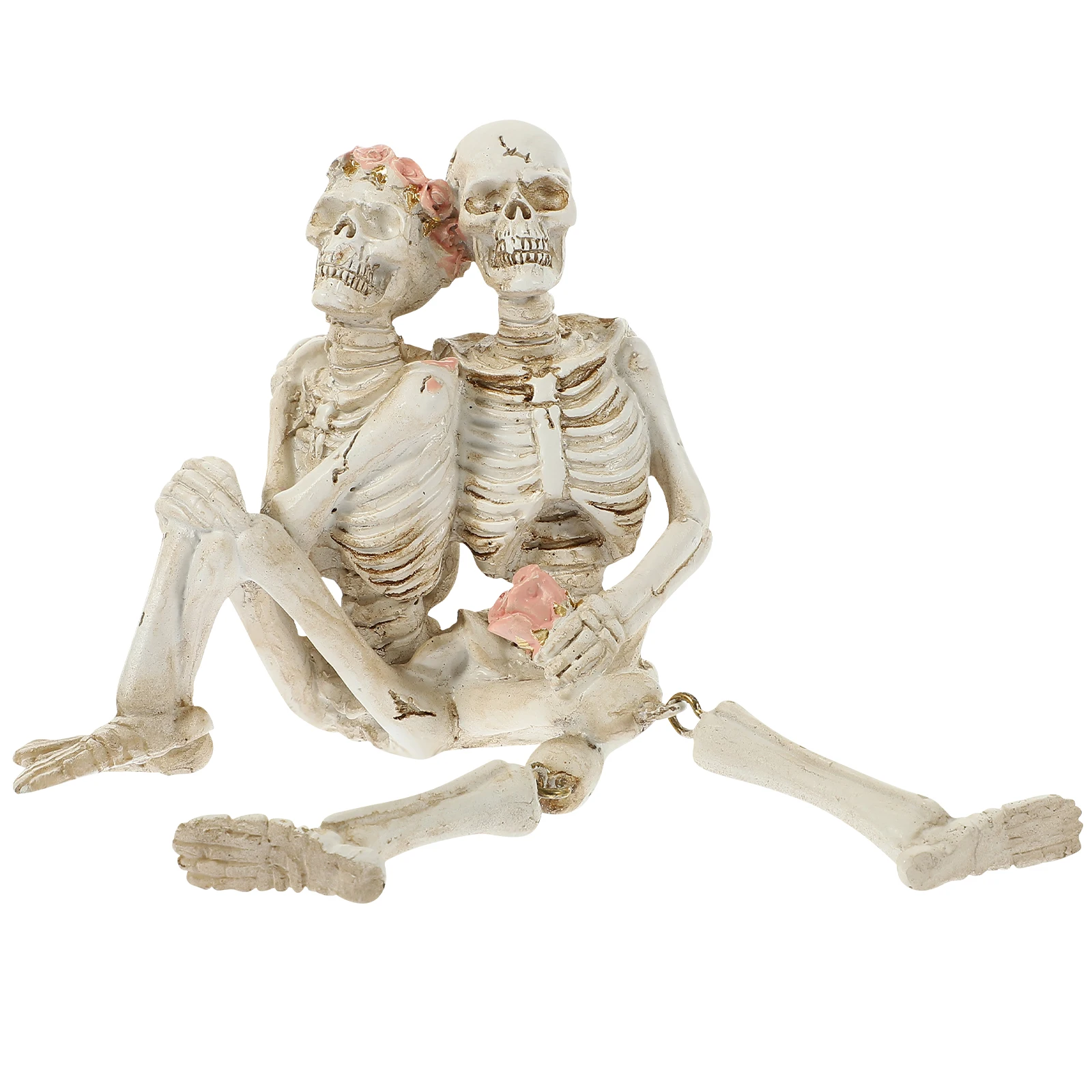 

Skull Ornaments Spooky Decor Bones for Halloween Resin s Horror Skeletons
