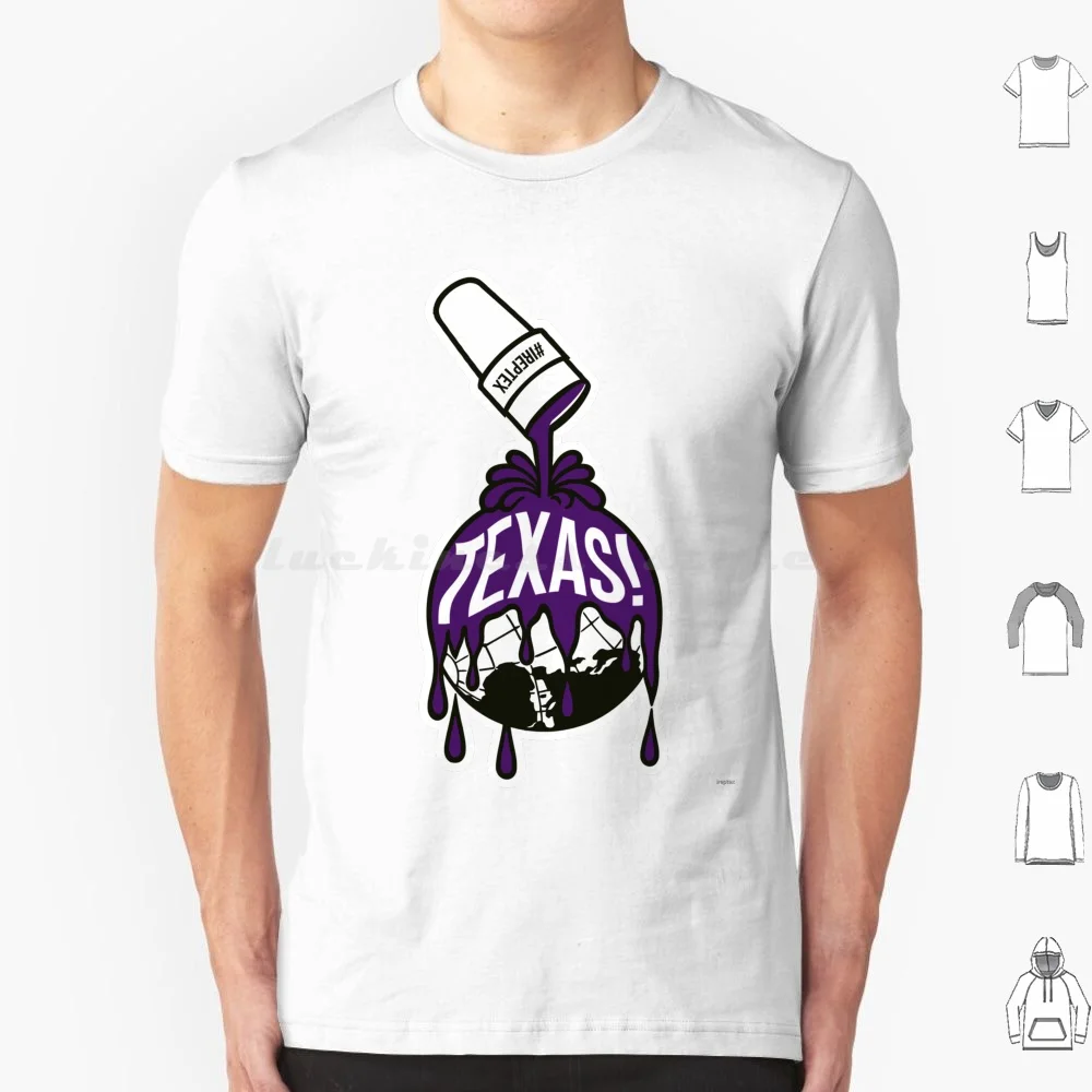Slow The World Down #ireptex T Shirt Big Size 100% Cotton Dj Screw Houston Screwed Screwed Up Click Texas Rap Syrup Lil Wayne
