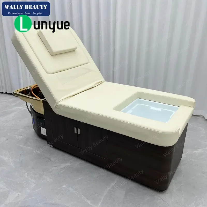 Professional Hair Spa Bed Pedicure Massage Table Multipurpose Beauty Furniture for Facial Treatment Manicure