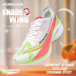 IRUNSVAN Shadow Wing 2.0 2024 New Ultra-light Running Shoes Sports High Quality Carbon Plate Cushioning Marathon Sneakers