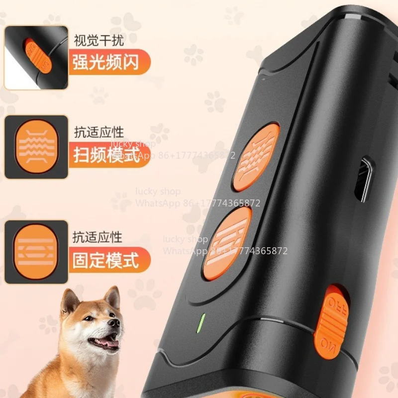 New Ultrasonic Dog Repellent Outdoor Portable Mini