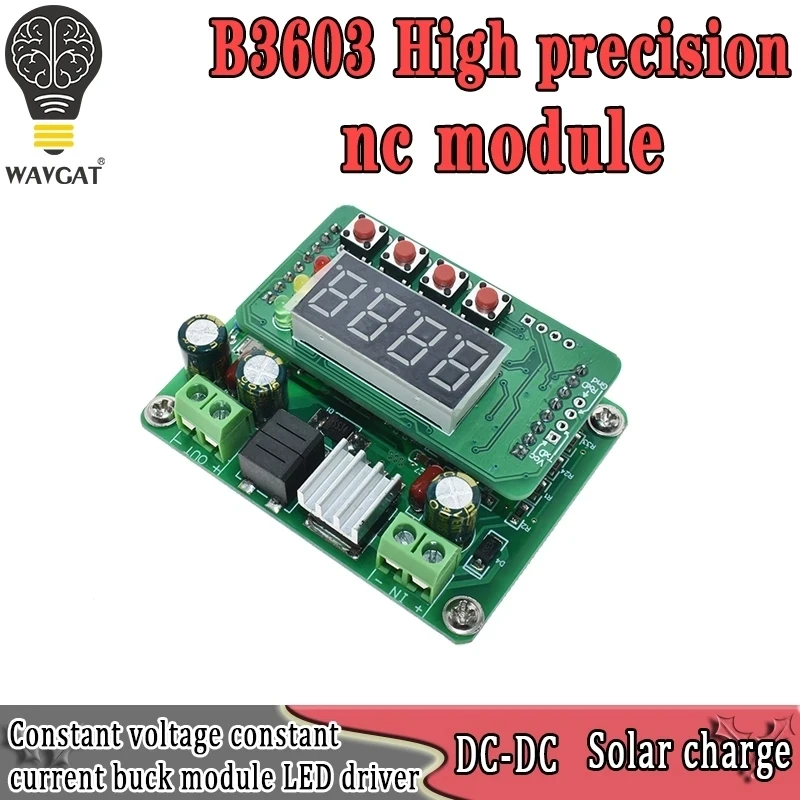 AEAK B3603 NC DC Power Supply Adjustable Step-Down Module Voltage Ammeter 36V3A108W Charger Smart Electronics