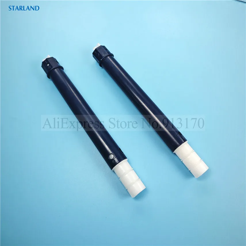 2 أنابيب الهواء الزرقاء قطع الغيار الجديدة تركيبات نفخ أنابيب الهواء Vevor لينة خدمة آلات الآيس كريم اكسسوارات القطر السفلي 18 مللي متر