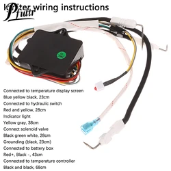 1Pcs Universal DC 3V Gas Stove Water Heater Double Ignition With Temperature Control And Display Pulse Igniter Switch
