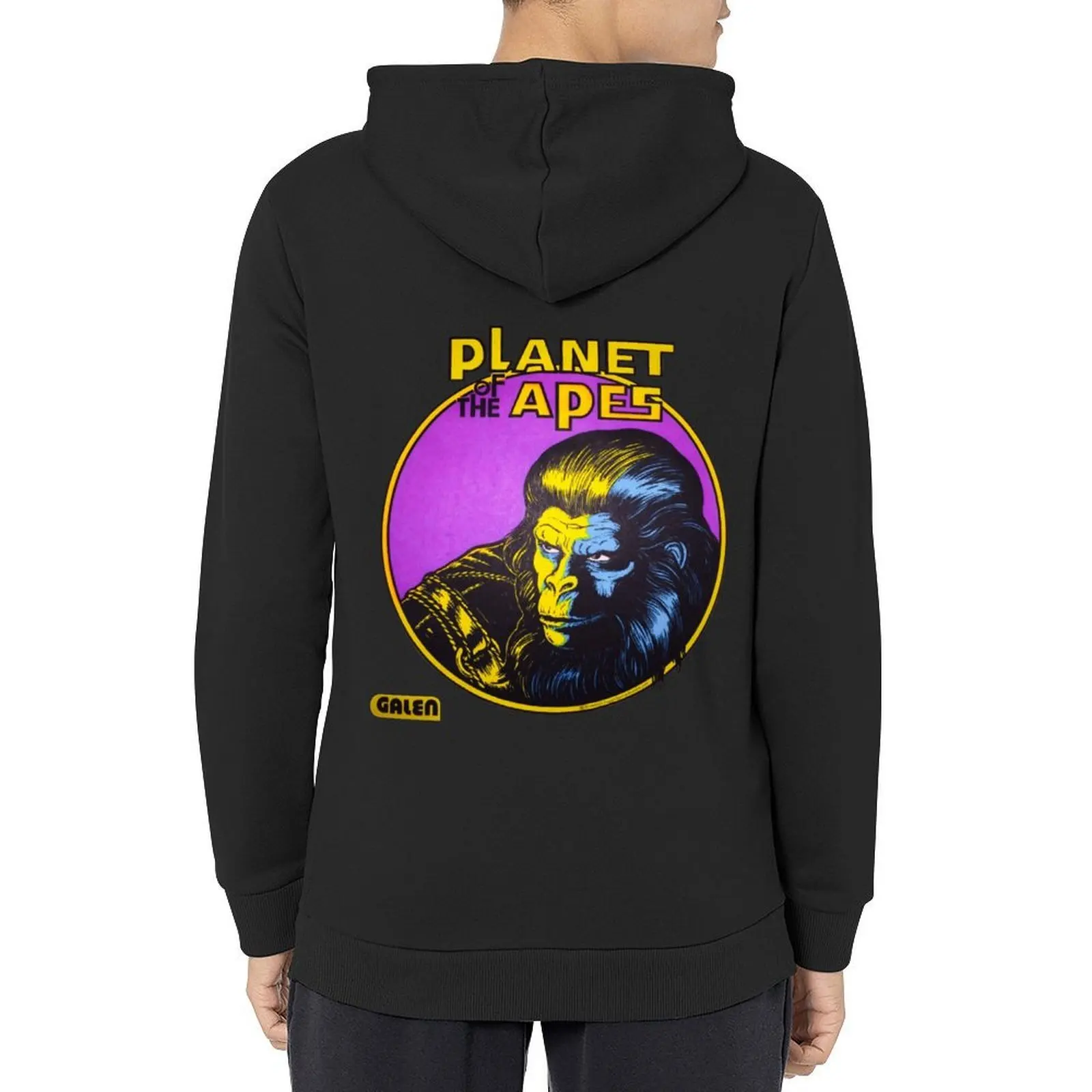Planet of the Apes - Galen Hoodie يرتدي الرجال ملابس الشتاء الملابس للرجال أزياء الرجال هوديي المتضخم