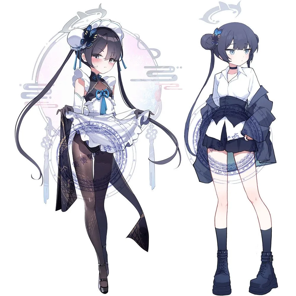 

Blue Archive Ryūge Kisaki Cute Game Anime Acrylic Stands Model Desk Cosplay Desktop Ornament Gifts