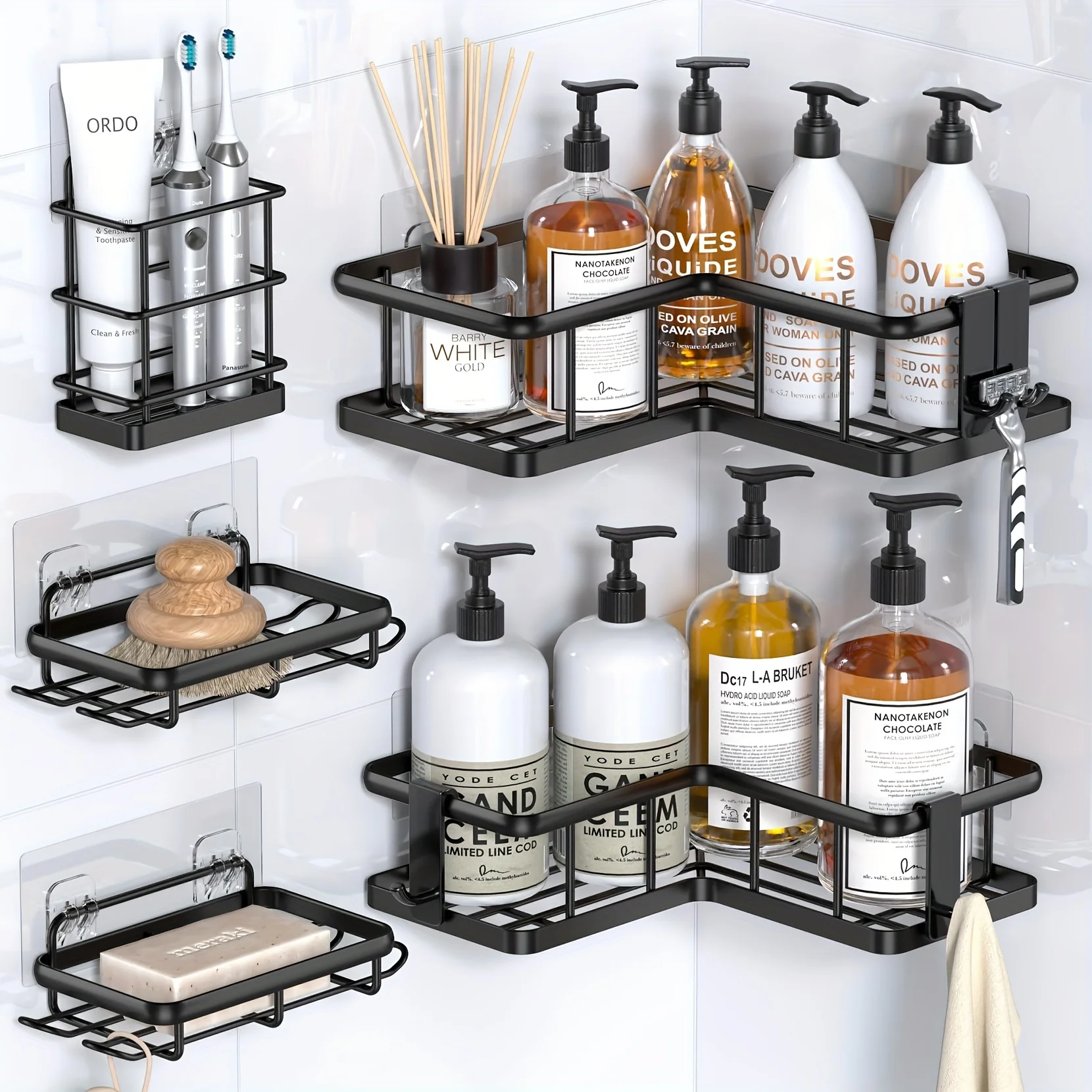 Suporte de Canto para Chuveiro - Food Storage Shelving avaliação e preço