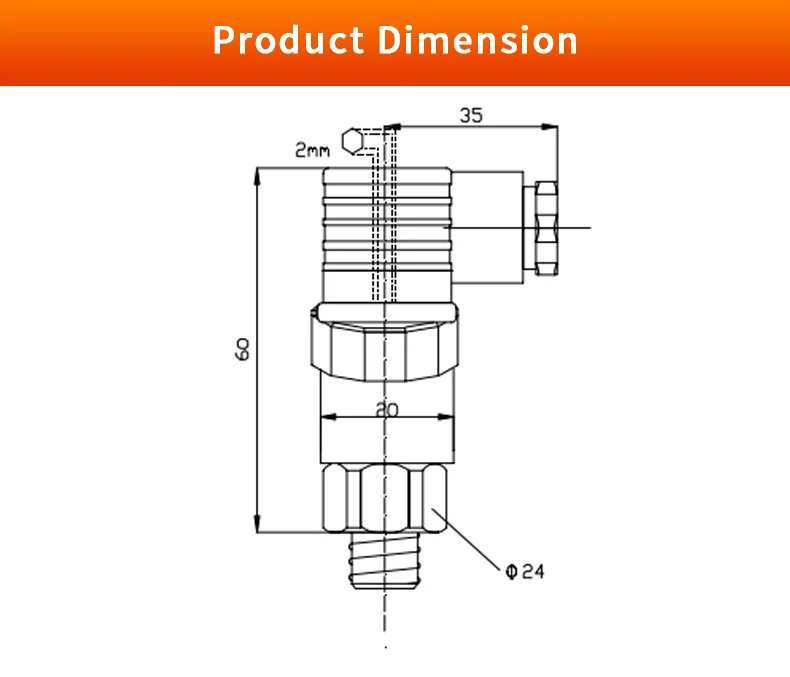 Mechanical High Pressure 40mpa Adjustable Hydraulic Water Oil Pressure Switch 400bar Water Pump Oil Pressure Control Switch