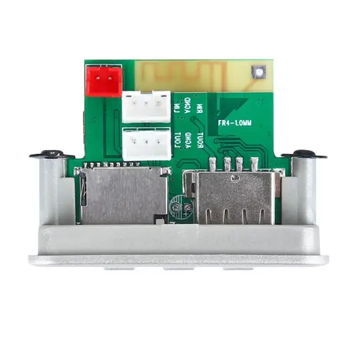 Imagen 2 del producto Reproductor MP3 con Bluetooth 5,0 para coche, placa decodificadora WMA de 5V y 12V, módulo de Audio FM, TF, USB, 3,5mm, AUX