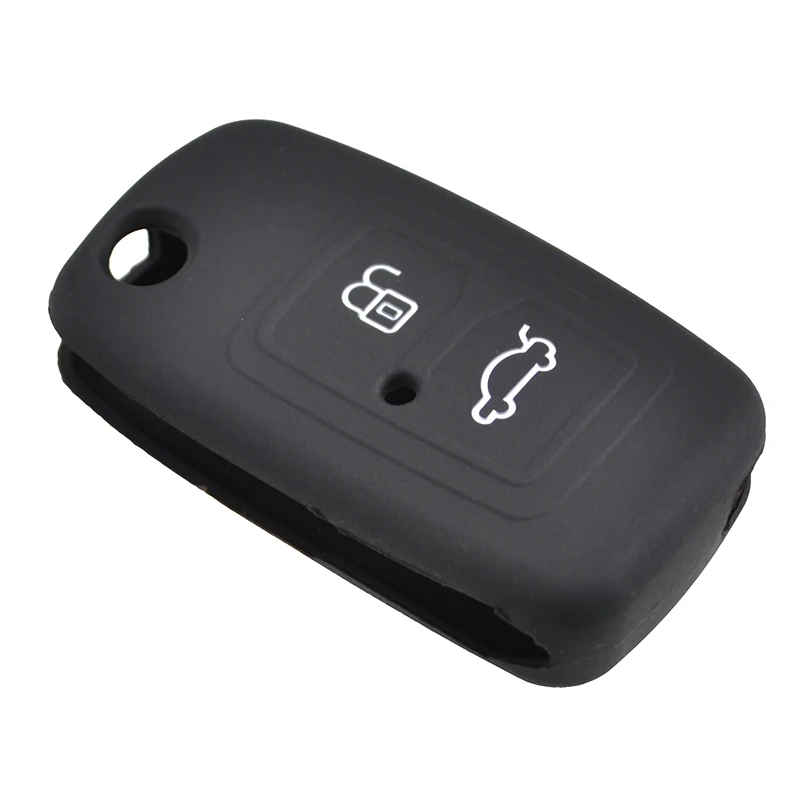 Silicone Remote Flip Key Case Fob Shell Cover For Chery A3 A5 A13 M11 E5 Tiggo Tengo Fulwin2 Cowin 3 5 Easta Cielo Chance