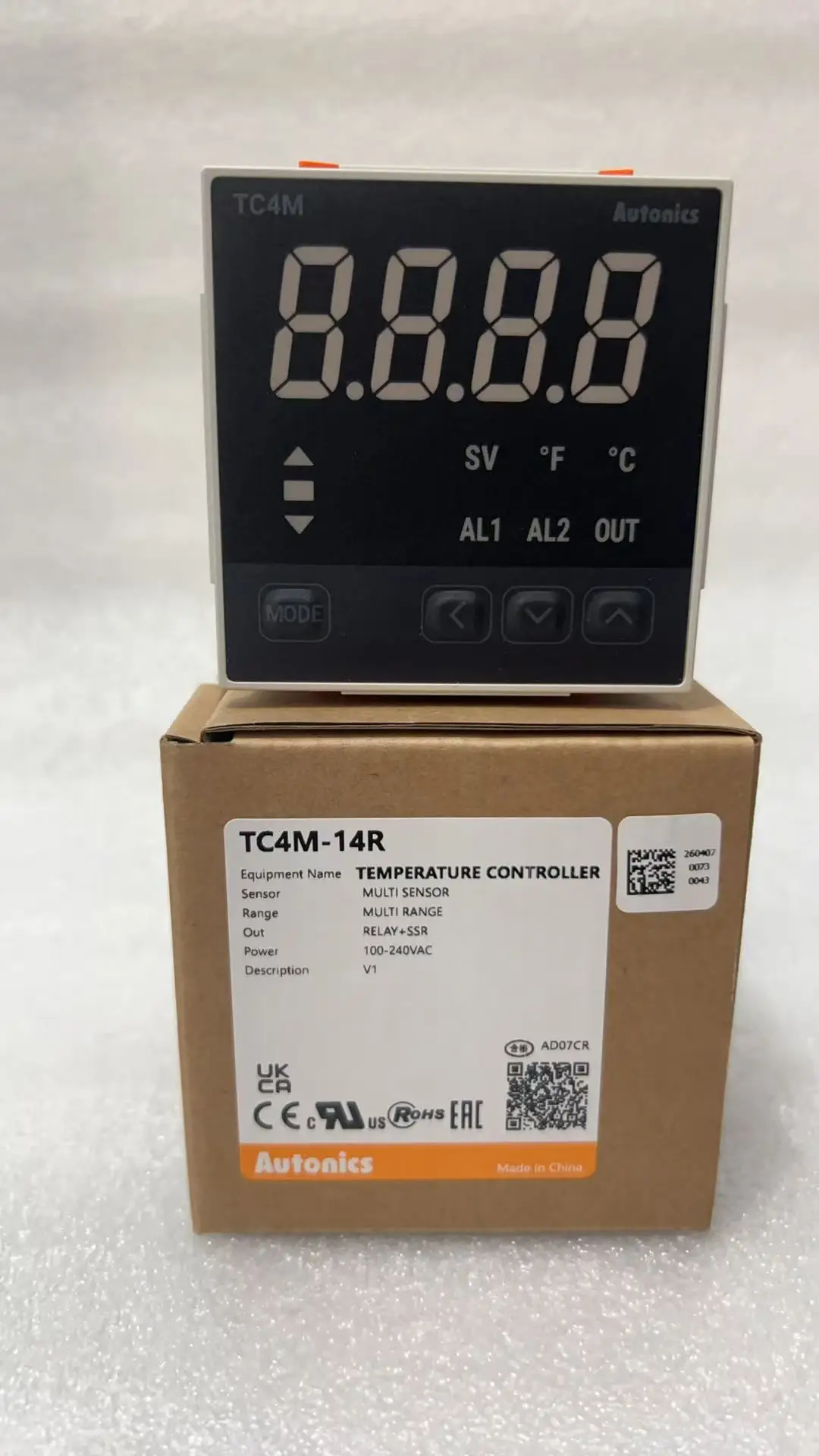 TC4M-14R - Economical Single Display PID Temperature Controllers