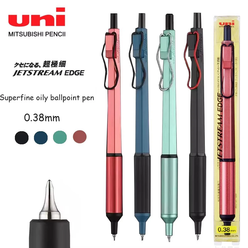 

Japan UNI JETSTREAM EDGE Gel Pen SXN1003 Ballpoint Pen 0.38mm Ultra-fine Rollerball Pen Office Stationery Supplies