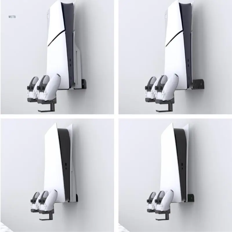 Upgrades Wall Hanging Brackets with Build In Controller Charging Base & Headsets Hanger Wall Fixture Game Accessories Dropship