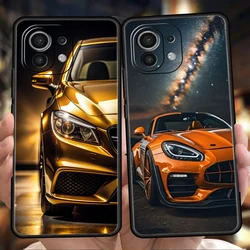 Male Men Brand SUV Sports Cars Phone Case Cover for Xiaomi Mi 15 14 13 12 11 Ultra 14T 13T 12T 11T 10T Pro Lite 5G Silicone Capa