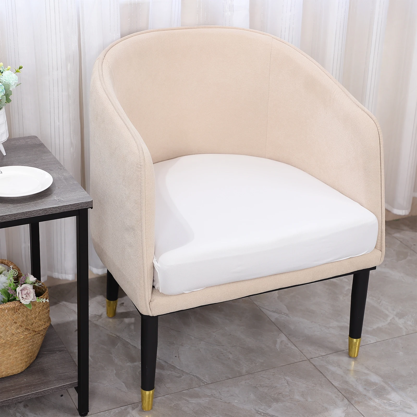 

Sofa Cover for Armchair Covera Polyester Comfortable Individual Cushion Covers