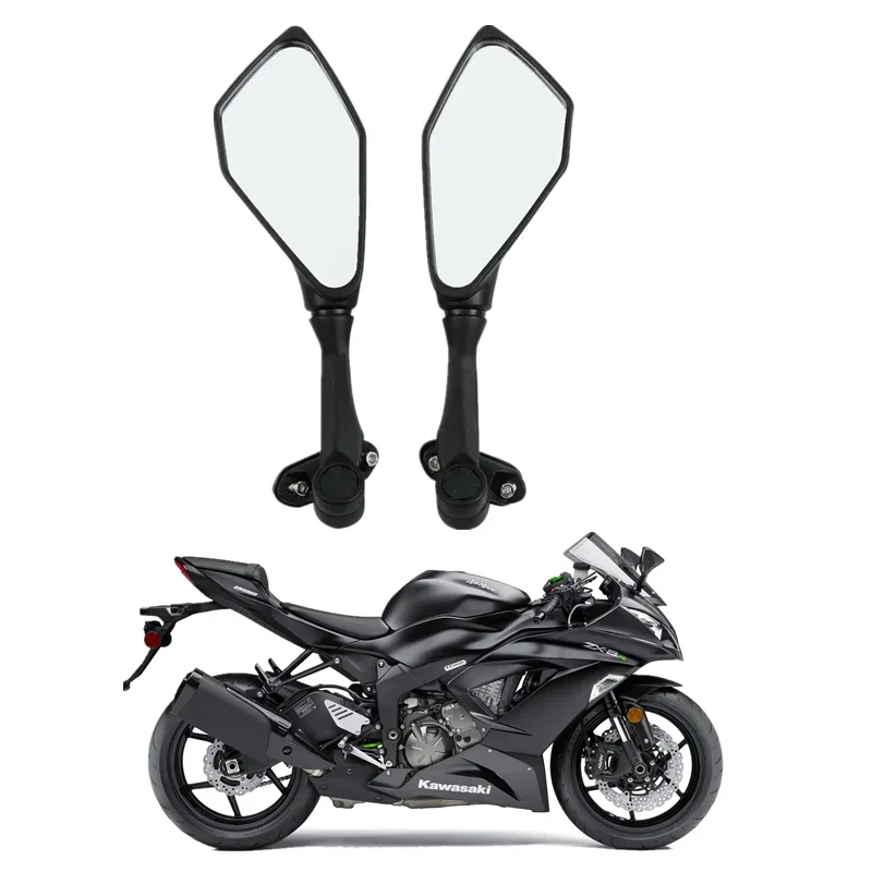 

Мотоциклетные зеркала заднего вида для Kawasaki Ninja ZX6R 636 300R EX300 250 2013-2017