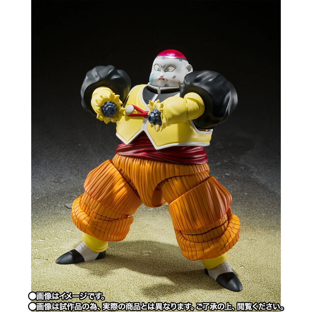 BANDAI-SHFiguarts Dragon Ball Z, figurine articulée, modèle d'anime authentique, Android 19, en stock, original