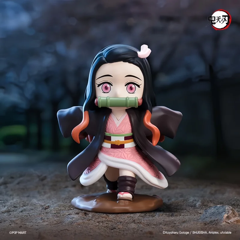 2026 New Selling Original POP MART Demon Slayer Battle Series Action Figure Blind Box Mystery Box Decorations Toys Birthday Gift - view 3