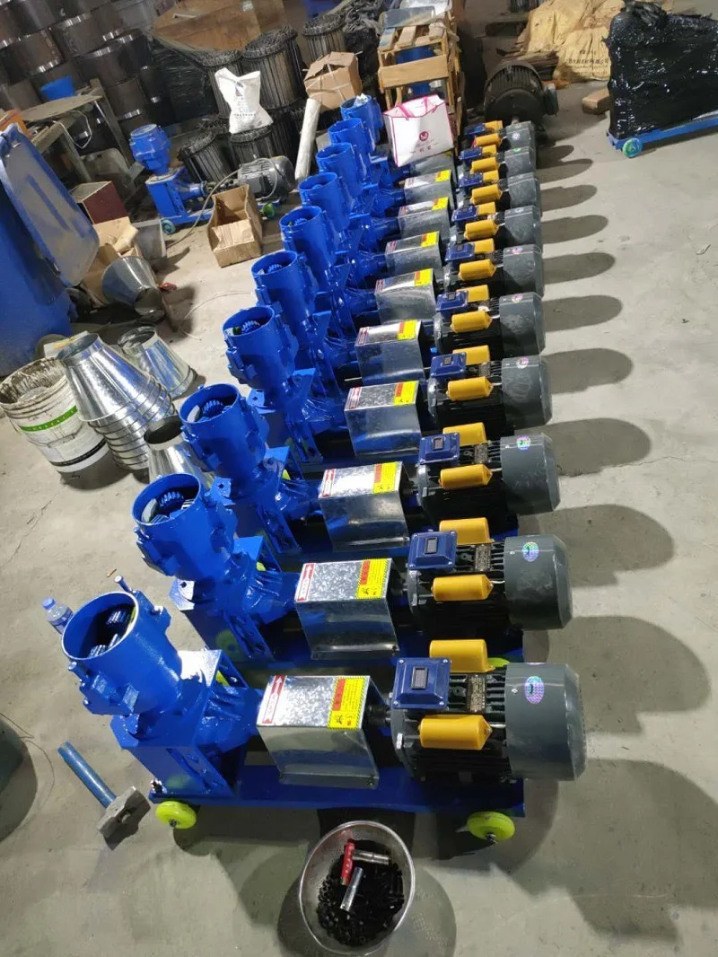 新型220V金属製高生産性100kg/h飼料顆粒製造機（農業用動物飼料ペレット製造プラント向け）