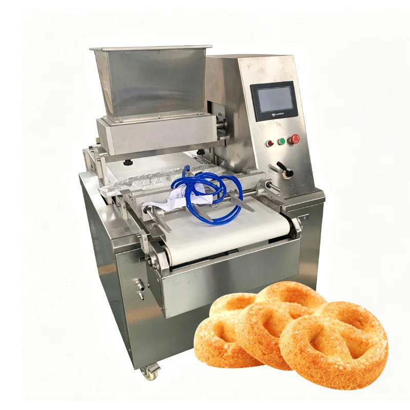 Multi Shape Butter Cookie Forming Low Noise Cookie Machine Automatic Cookies Making Machine With Stable Operation