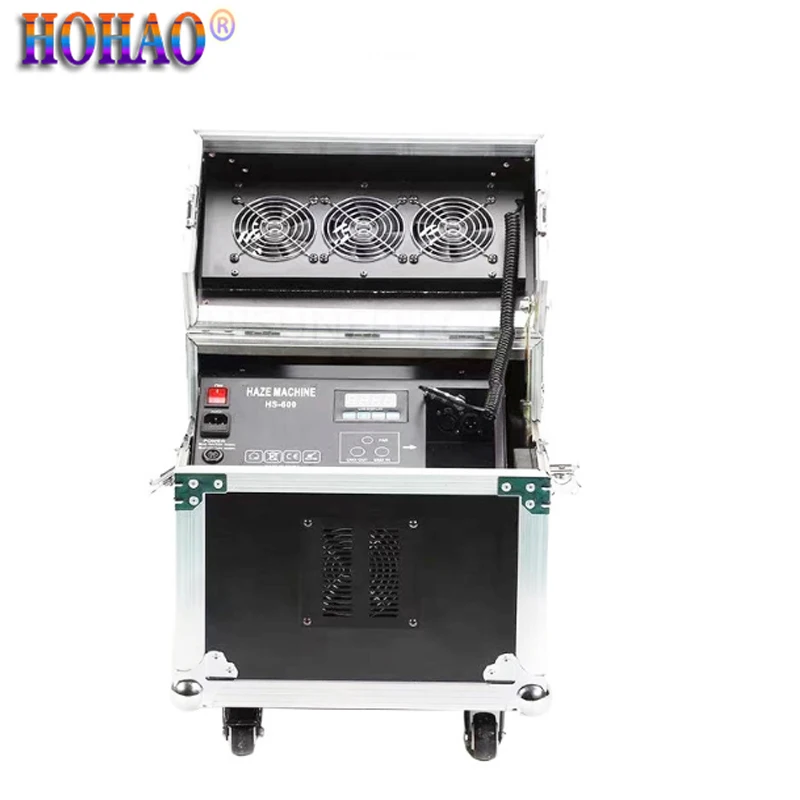 

Disco Dj Effect Lighting Forest Mist Machine Stage 600W Double Fog Machine With Flightcase FreeShipping Wedding Bar Performance