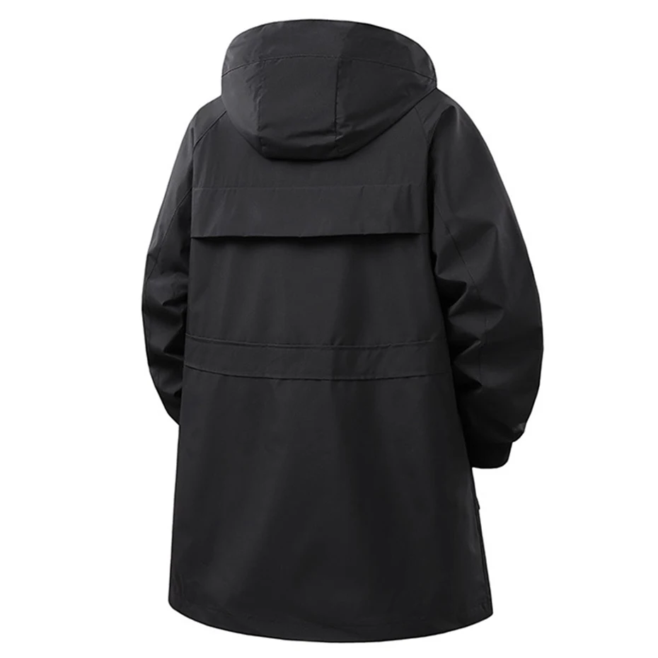 Waterproof Windbreaker Jacket Men Plus Size 8XL Jacket Cargo Coat Fashion Casual Outerwear Camp Jacket Male Big Size 8XL