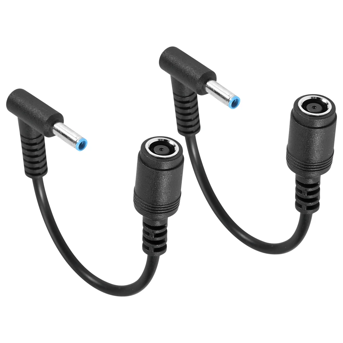 Adapter Power Supply 7.4x5.0mm to 4.5x3.0mm Tip Connector Converter for HP Stream Spectre Pavilion Envy Elitebook Split Chromebo