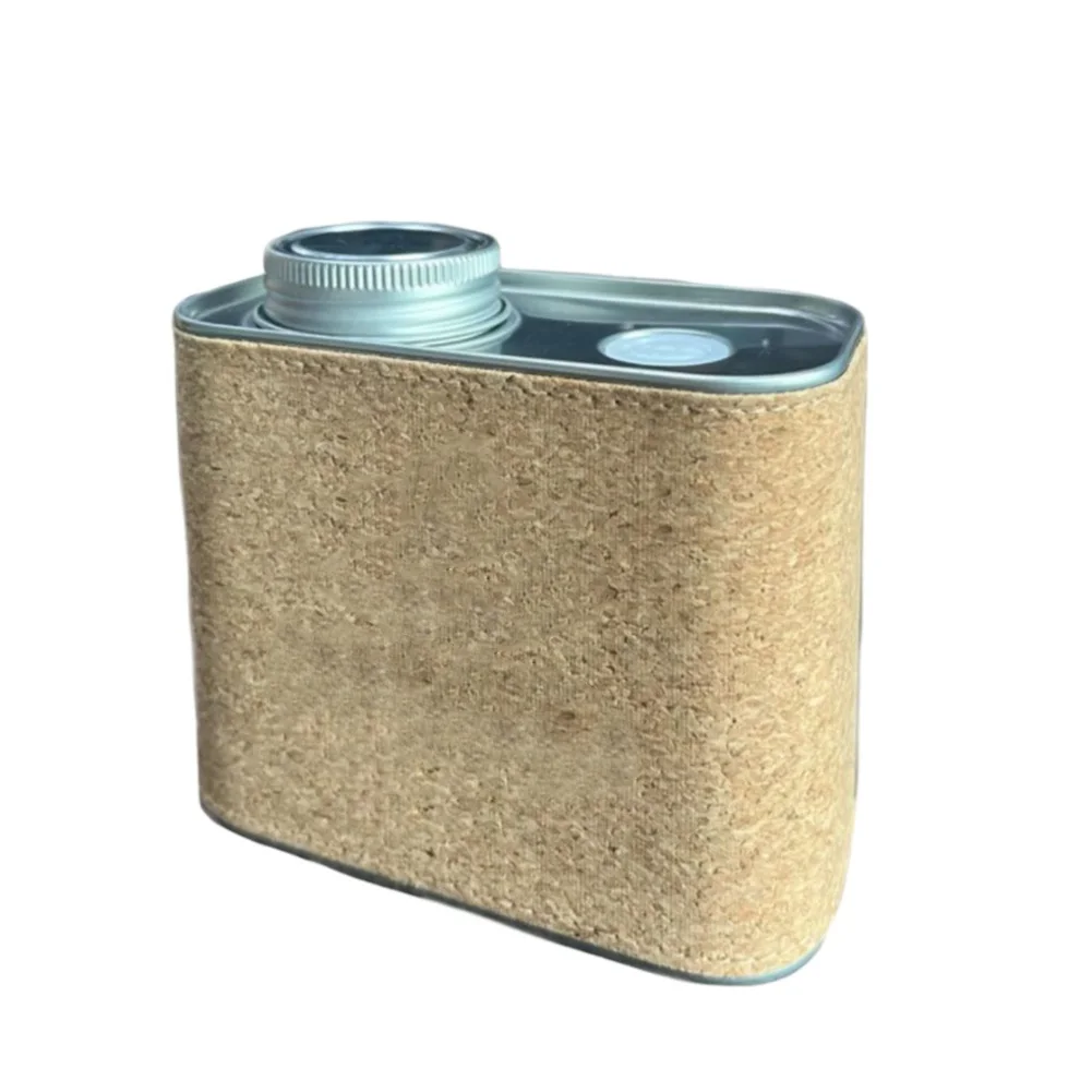 Camping Coffee B Ean Powder Can Portable Log Color Tinplate Box With Exhaust Valve To Seal Food Storage