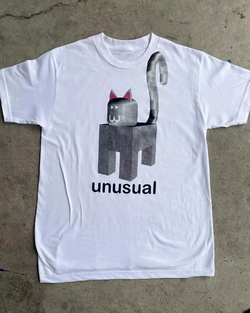 

Юмор Универсальные модные повседневные женские футболки с принтом Свободные однотонные классические стильные уличные черные облегающие топы с короткими рукавами