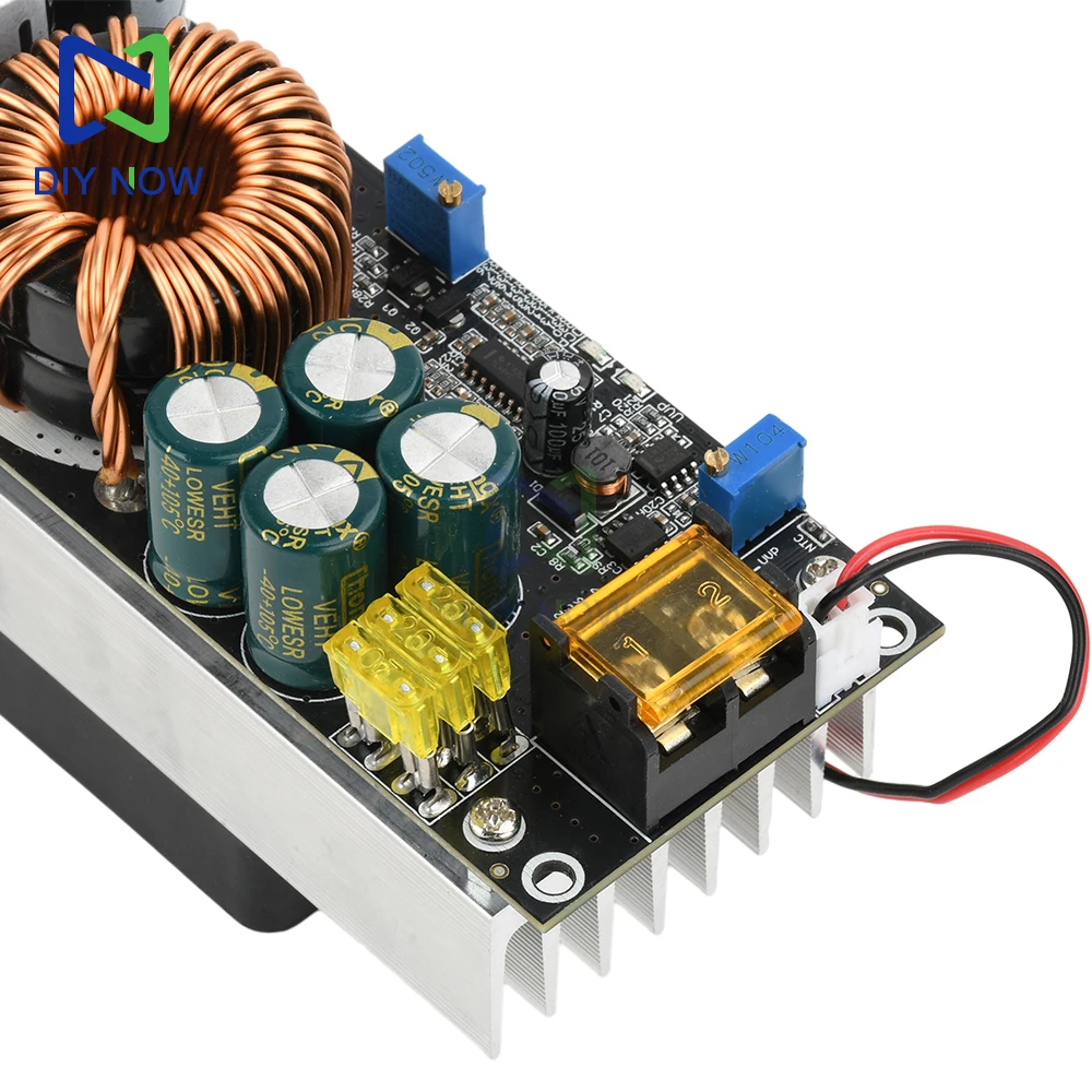 1800W 40A Boost Power Module DC-DC Boost Converter Constant Voltage Constant Current Adjustable Voltage Converter 1200W 20A