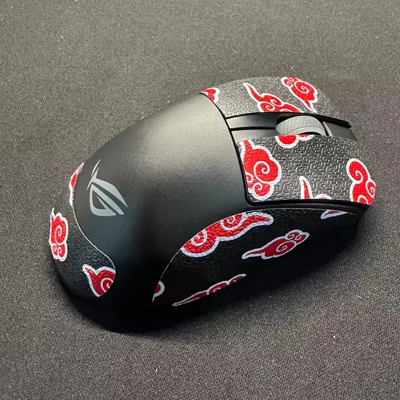 1 Set Ultraglide Mouse Anti Slip Sticker For ROG Keris 2 ACE Non-Slip Anti Sweat Tape Ultrathin Snowflake Lizard Texture